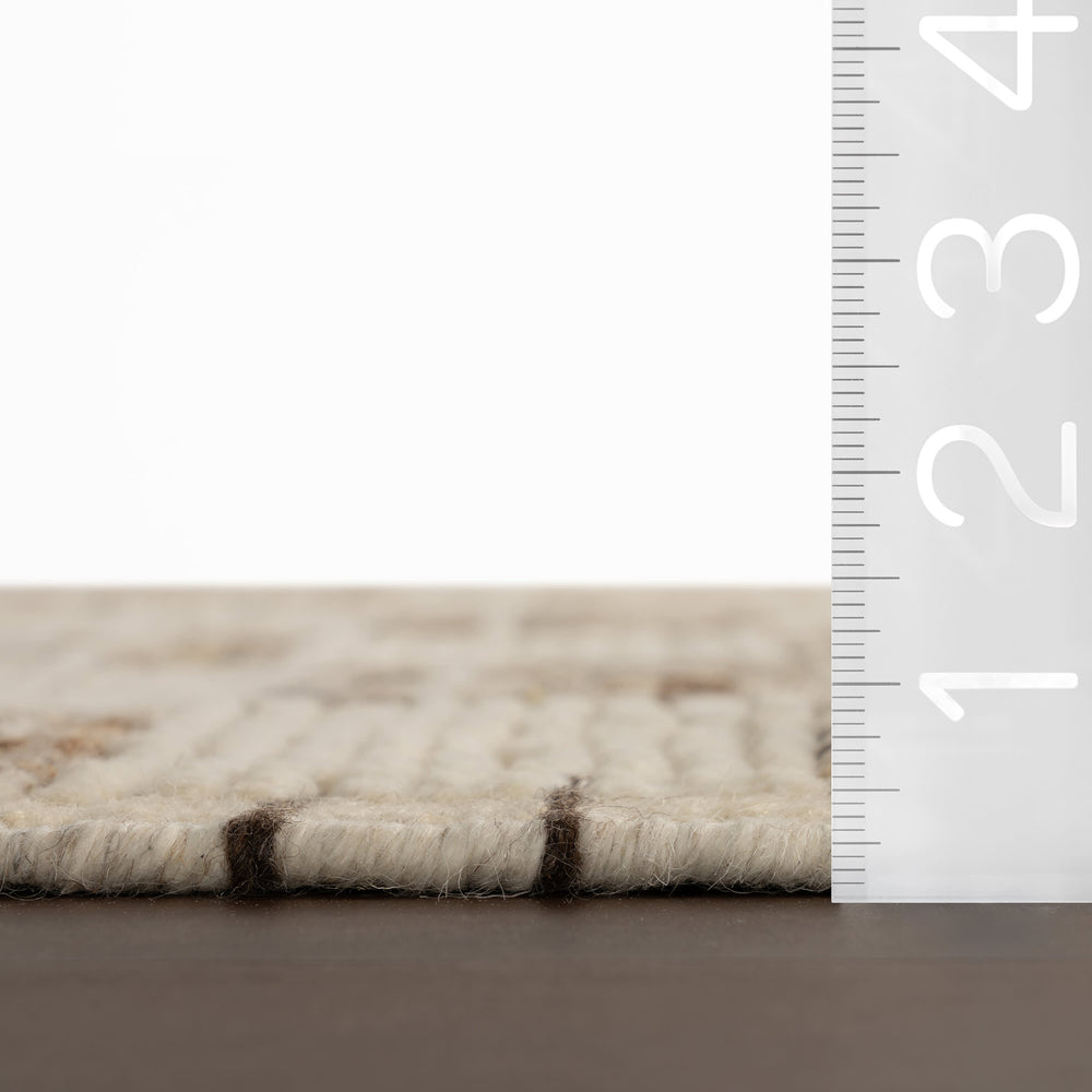 Ayson Modern Geometric Rug | Grey