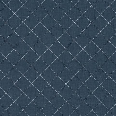 Amity Quilt Swatch | Navy