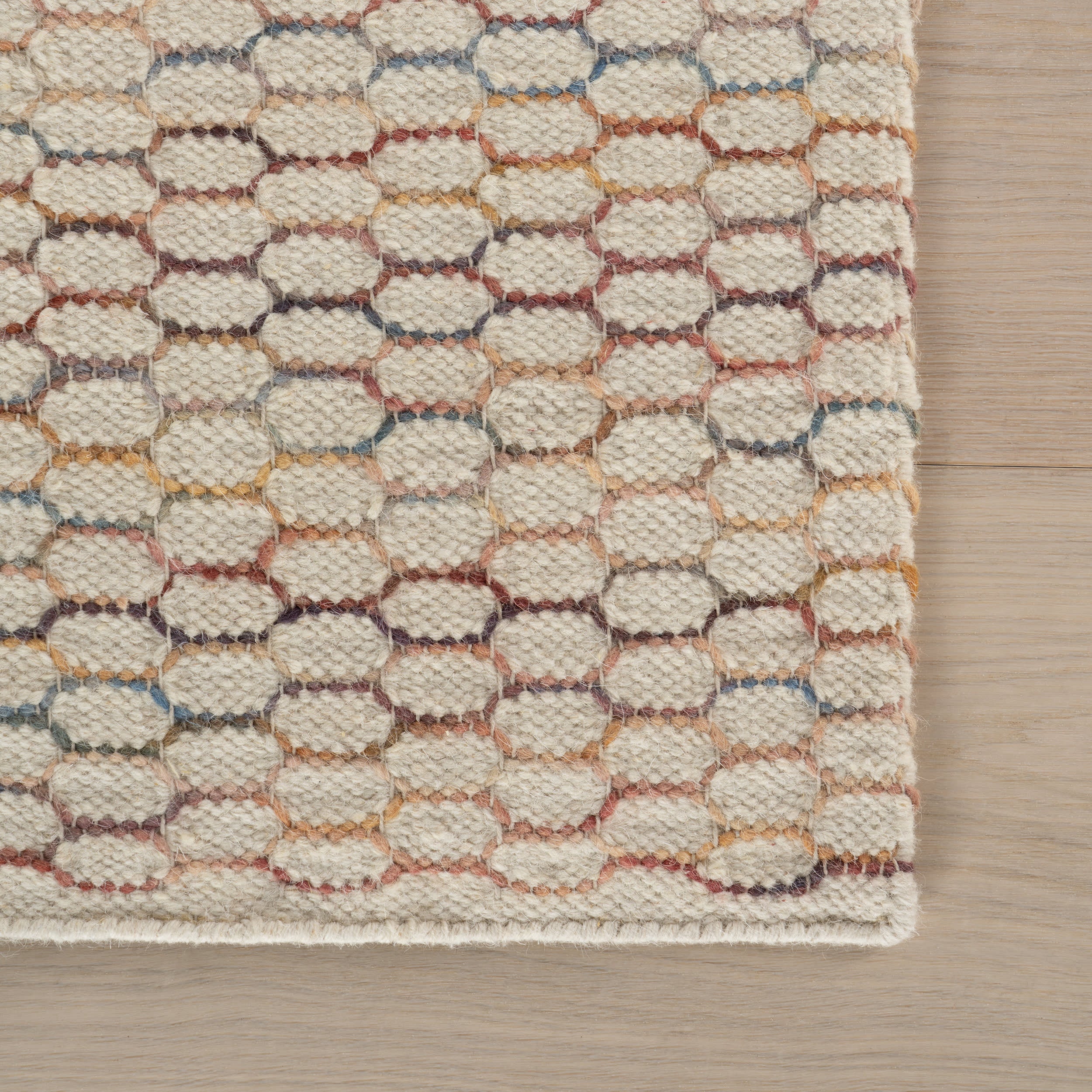 Kaelani Textured Geometric Indoor Rug | Multicolor – Annie Selke