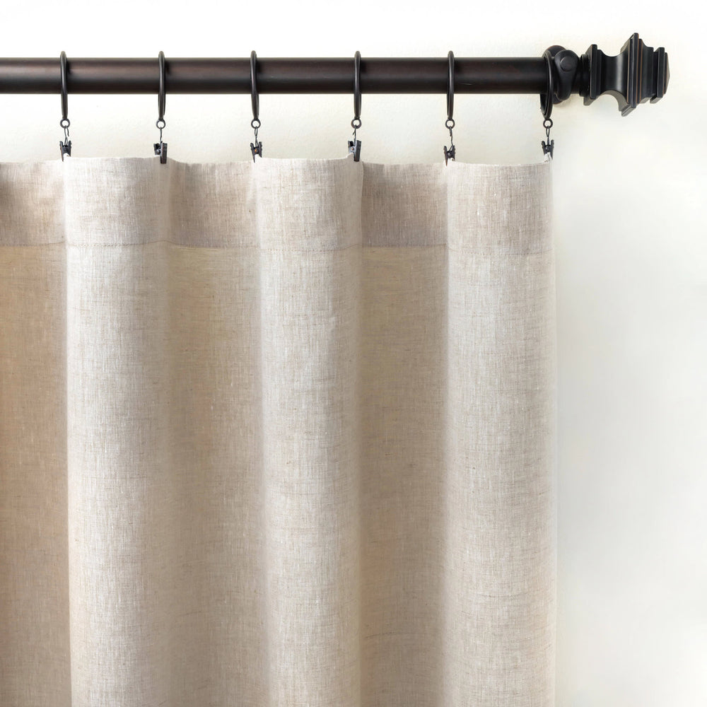 Lush Linen Curtain Panel | Natural