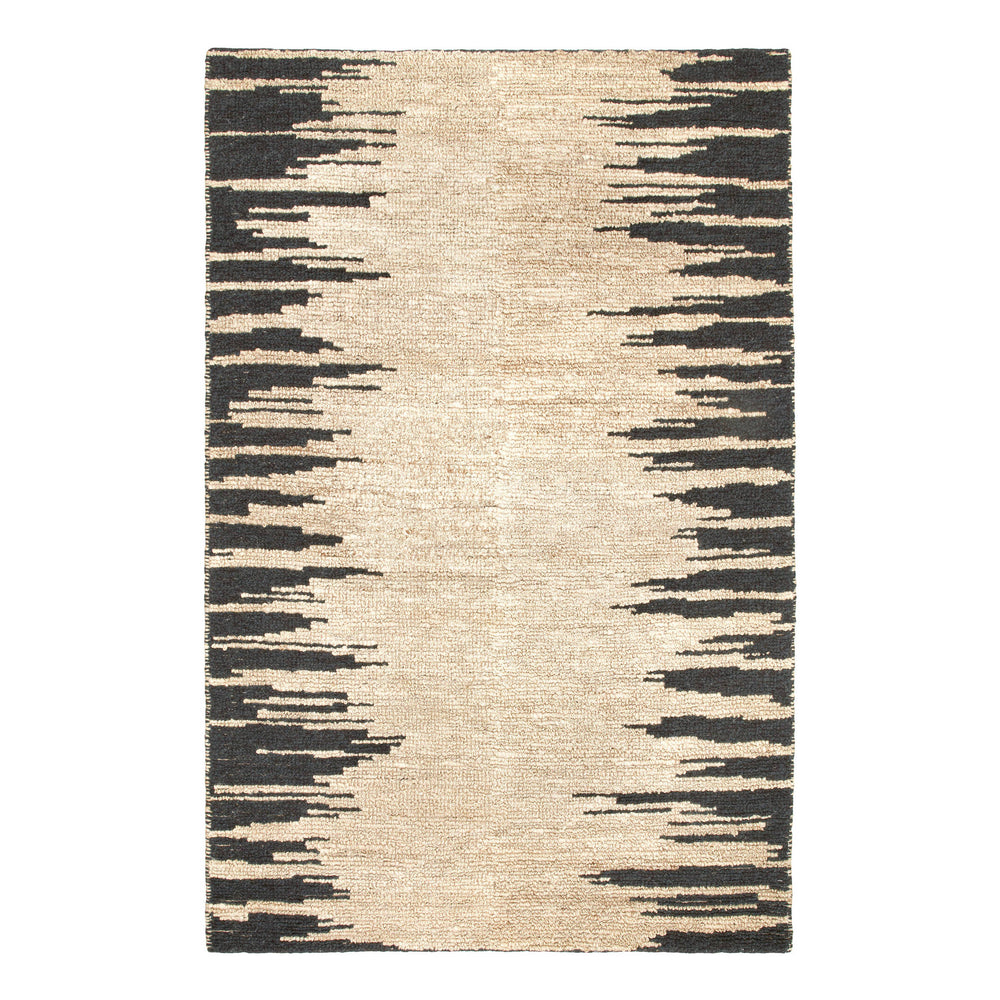 Moss Handwoven Jute Rug | Metal