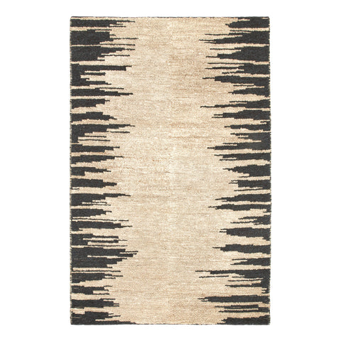 Moss Handwoven Jute Rug | Metal