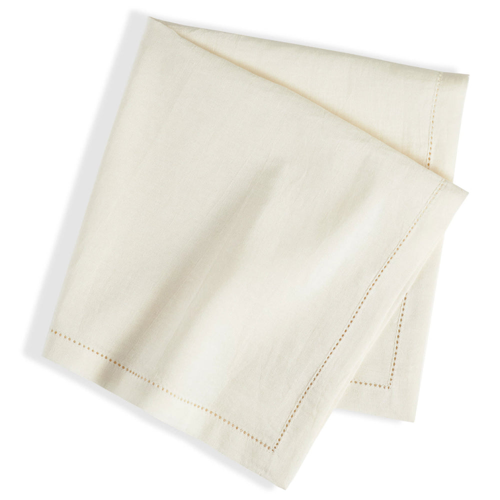 Haven Hemstitch Napkin Set of 4 | Ivory