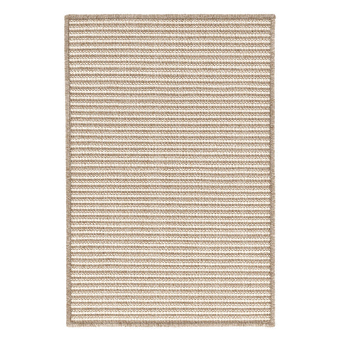 Oak Grove Woven Indoor/Outdoor Custom Rug | Khaki
