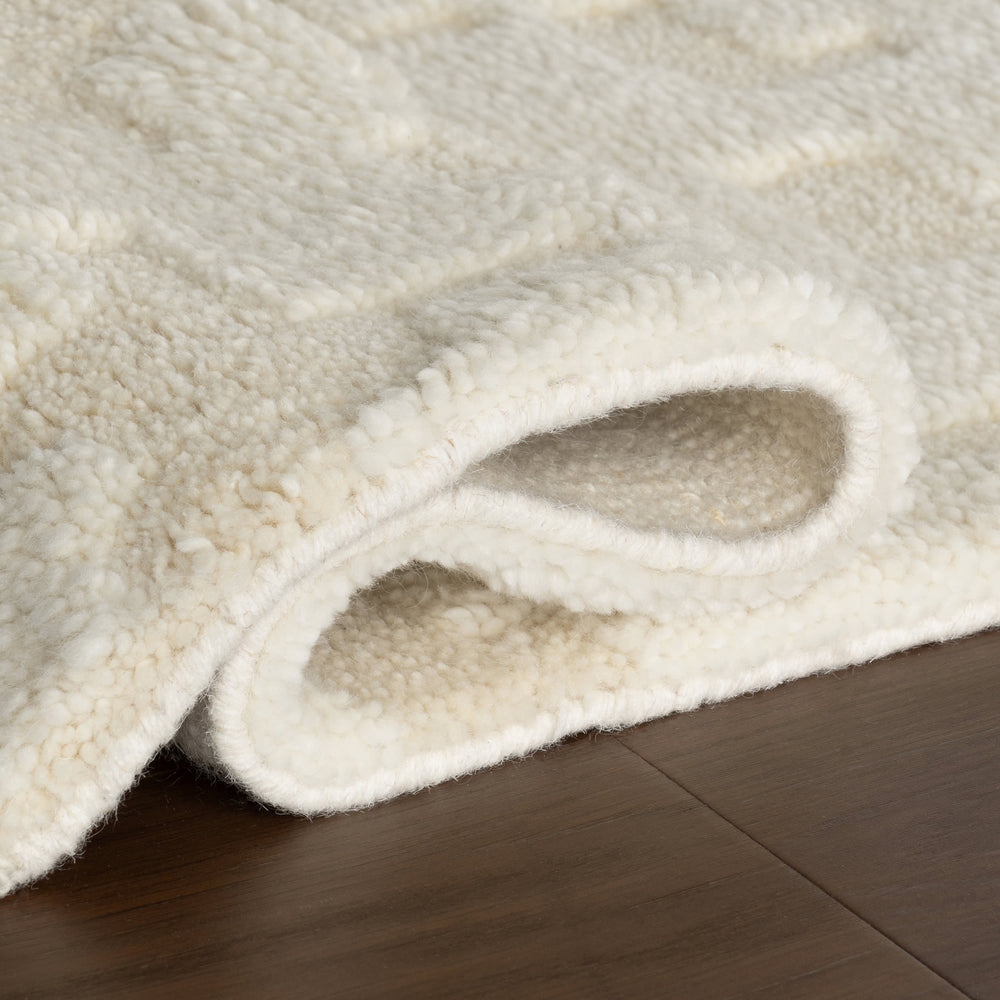 Alora Hand Knotted Wool Rug | Natural