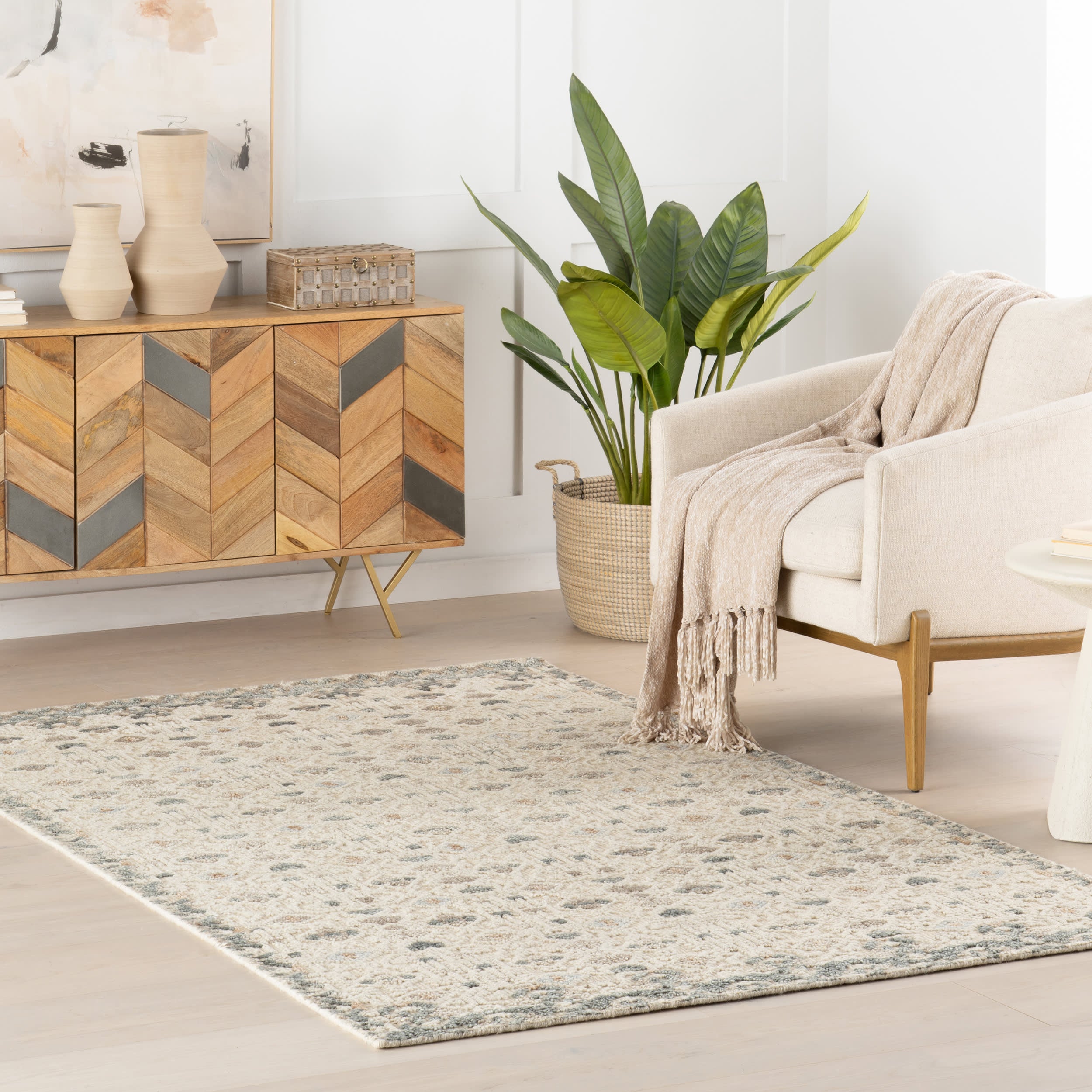 Emory Hand Knotted Wool Rug | Ivory – Annie Selke
