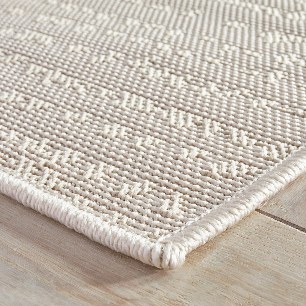 Heath Woven Indoor/Outdoor Custom Rug | Plaster