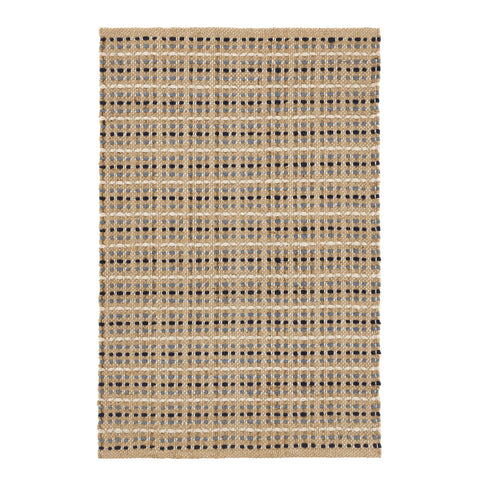 Monroe Handwoven Jute Rug | Blue