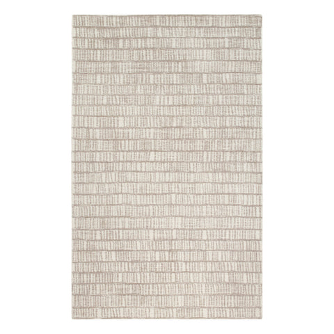 Talus Tufted Wool Custom Rug | Ivory