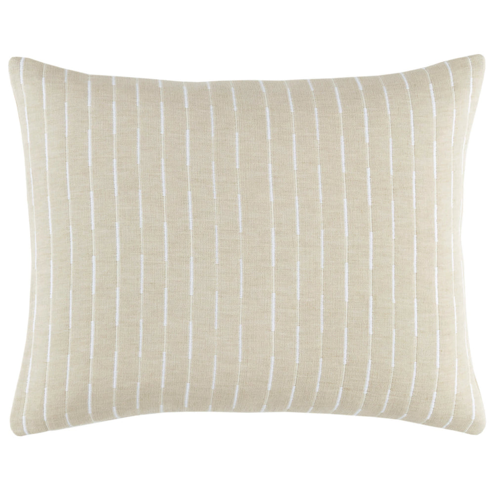 Marino Matelasse Sham | Natural/Ivory