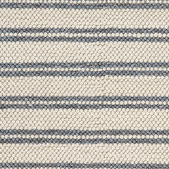 Venit Modern Striped Farmhouse Rug Swatch | Slate
