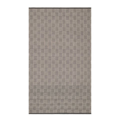 Squares Handwoven Indoor/Outdoor Rug | Grey