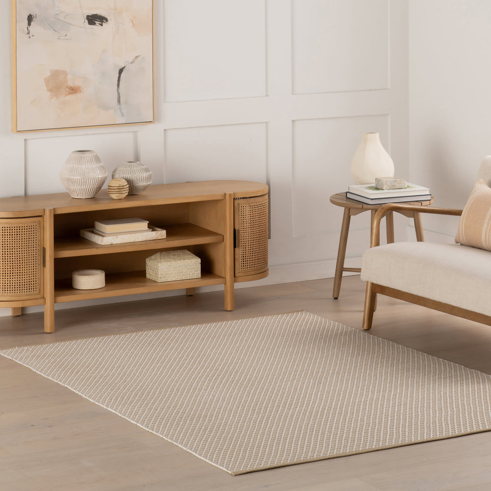 Riviera Handwoven Indoor/Outdoor Rug | Khaki