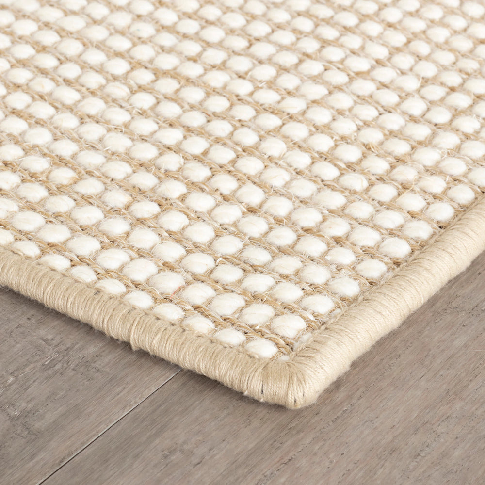 Pixel Woven Sisalwool Rug | Wheat