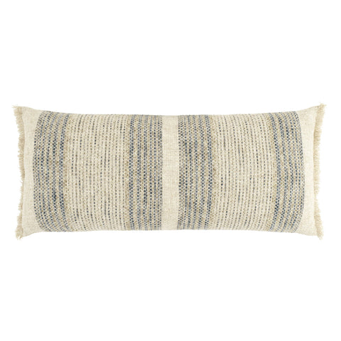 Cielo Stripe Decorative Pillow Cover | Blue
