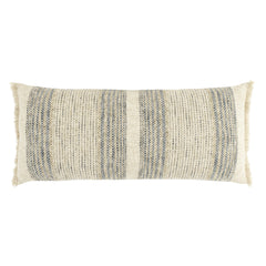 Cielo Stripe Decorative Pillow Cover | Blue