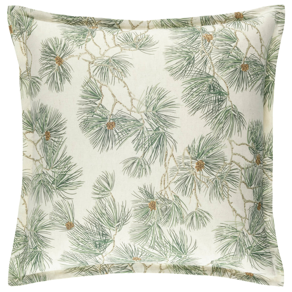 Vintage Pine Boughs Sham | Natural