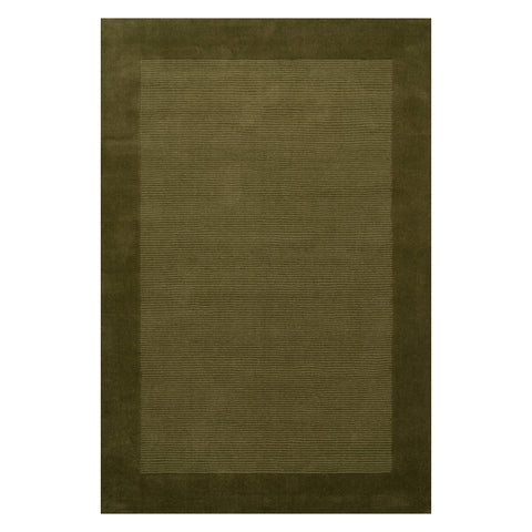 Sanami Striped Bohemian Rug | Verdant Green