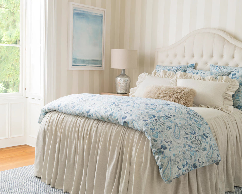 Wilton bedspread | Natural