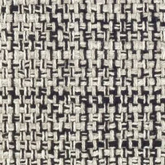 Marled Handwoven Cotton Rug Swatch | Black