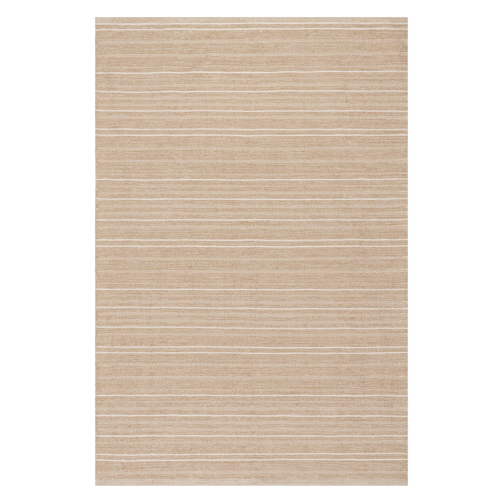 Skipper Stripe Handwoven Indoor/Outdoor Rug | Khaki