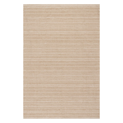 Skipper Stripe Handwoven Indoor/Outdoor Rug | Khaki