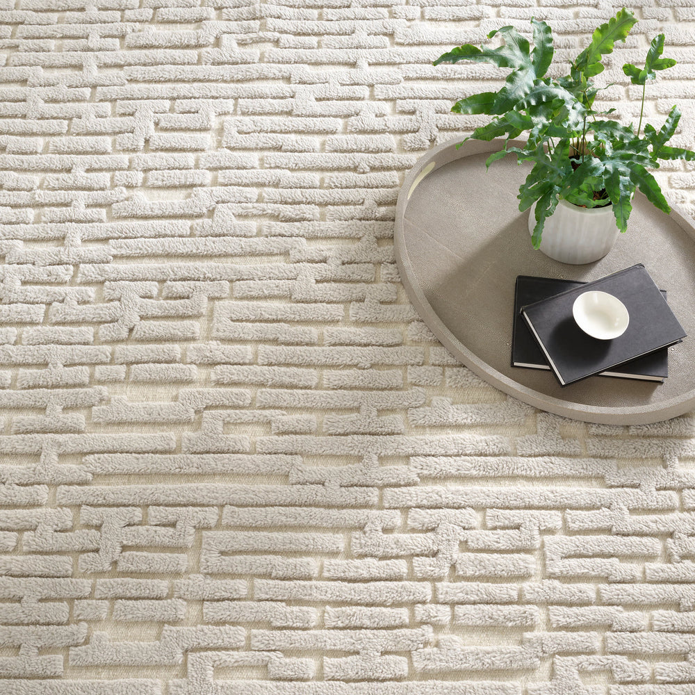 Gates Hand Knotted Wool Rug | Plaster
