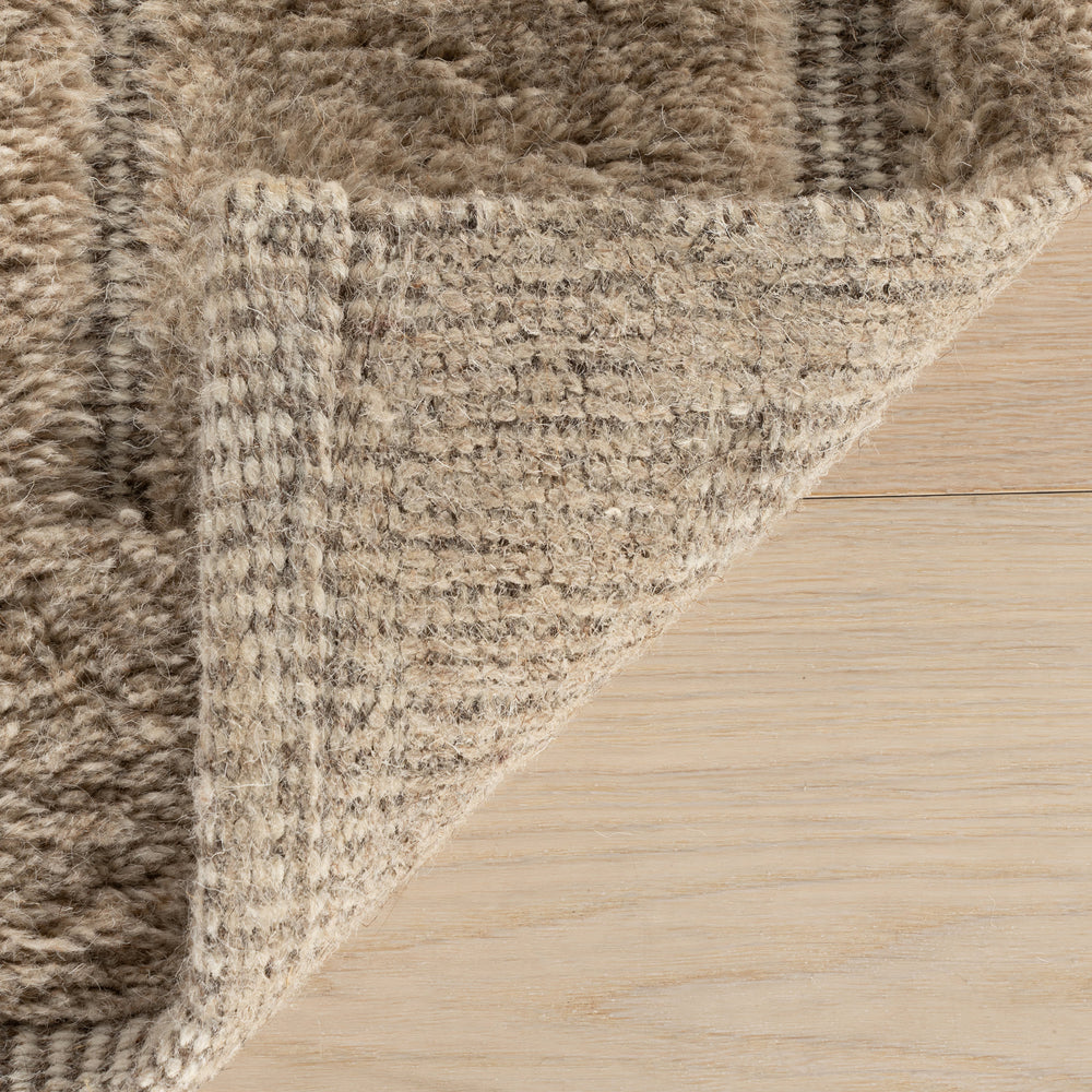 Grey Modern Solid Rug | Grey