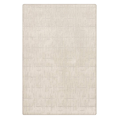 Ibis Crosshatch Custom Rug | Light Beige