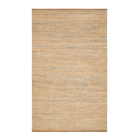 Mixed Stripe Handwoven Jute Rug | Multi