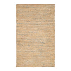 Mixed Stripe Handwoven Jute Rug | Multi
