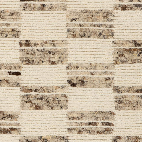 Ayson  Modern Geometric Rug Swatch | Grey