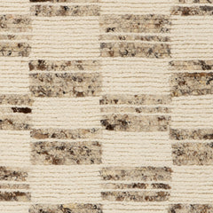 Ayson  Modern Geometric Rug Swatch | Grey