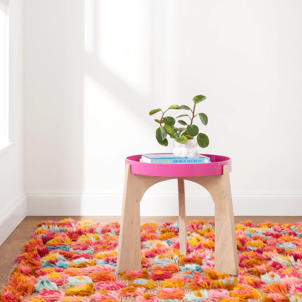 Party On Hand Knotted Wool Rug | Multi