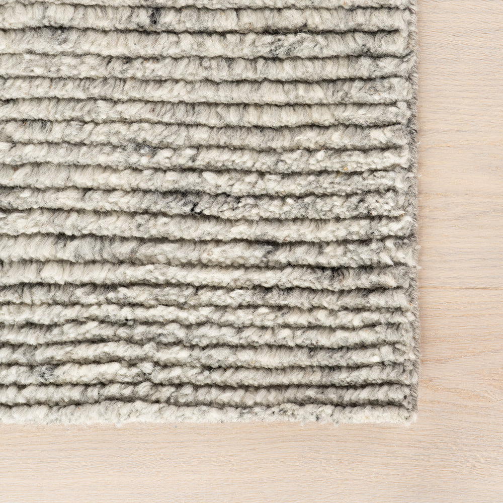 Duna Hand Knotted Wool Rug | Grey