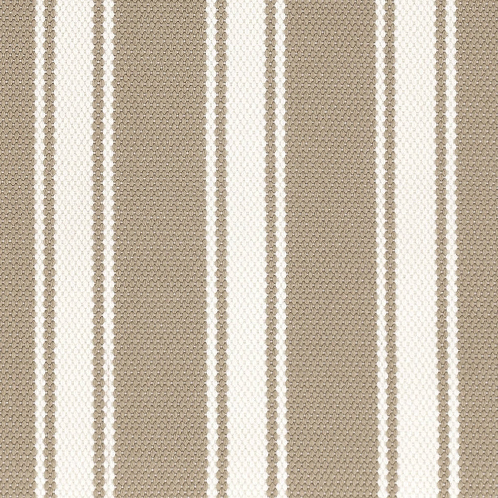 Maysville Stripe Woven Indoor/Outdoor Custom Rug Swatch | Khaki