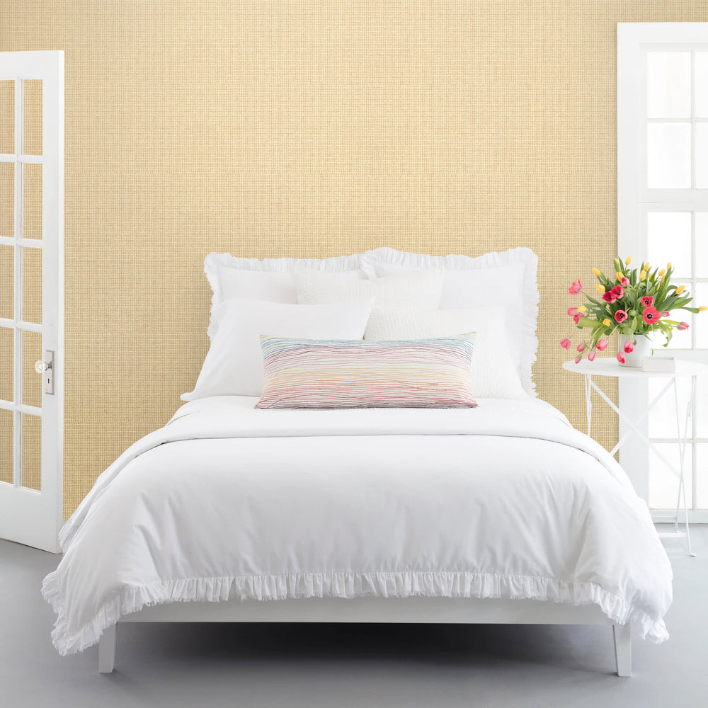 Tahiti Grasscloth Wallpaper | Straw
