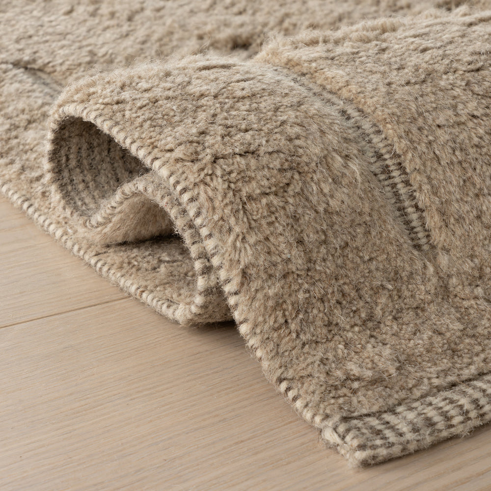 Grey Modern Solid Rug | Grey