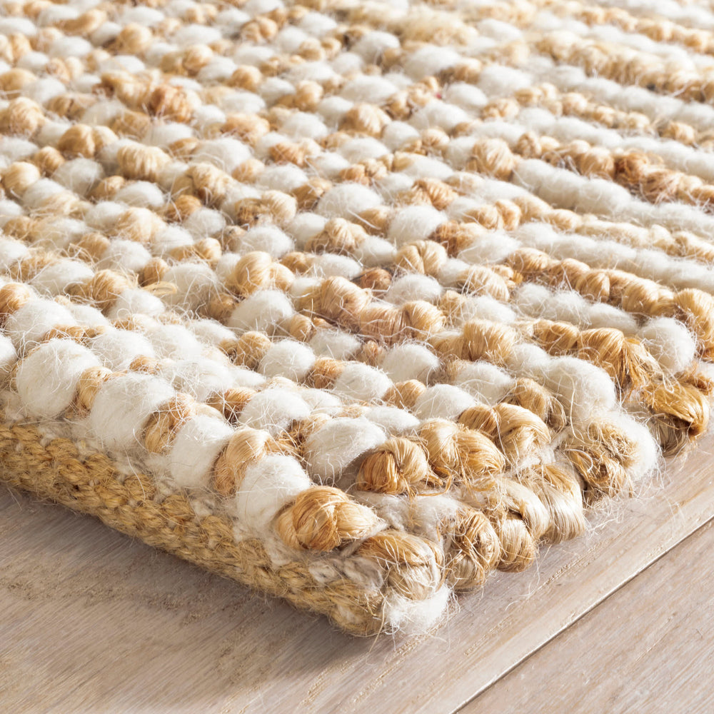 Kelan Handwoven Jute Rug | Ivory