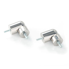 Bay Window Connector | Polished Nickel