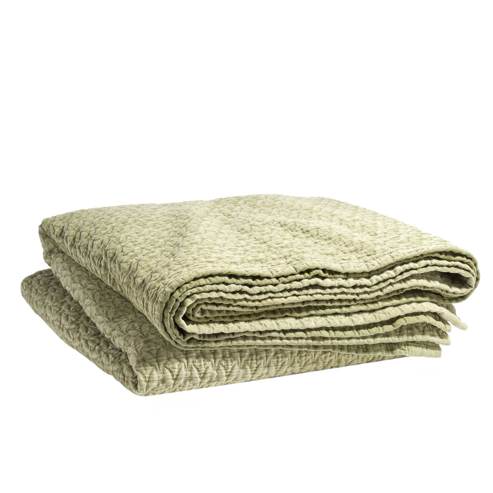 Hawley Matelasse Coverlet | Sage