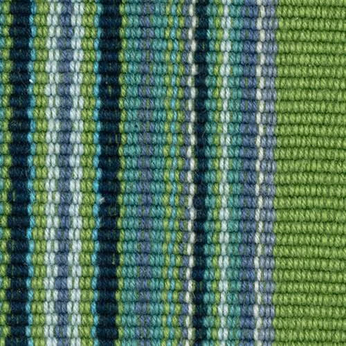 Road Runner Handwoven Indoor/Outdoor Rug Swatch | Green