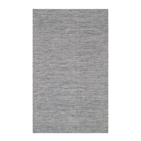 Solid Handwoven Handwoven Indoor/Outdoor Rug | Blue