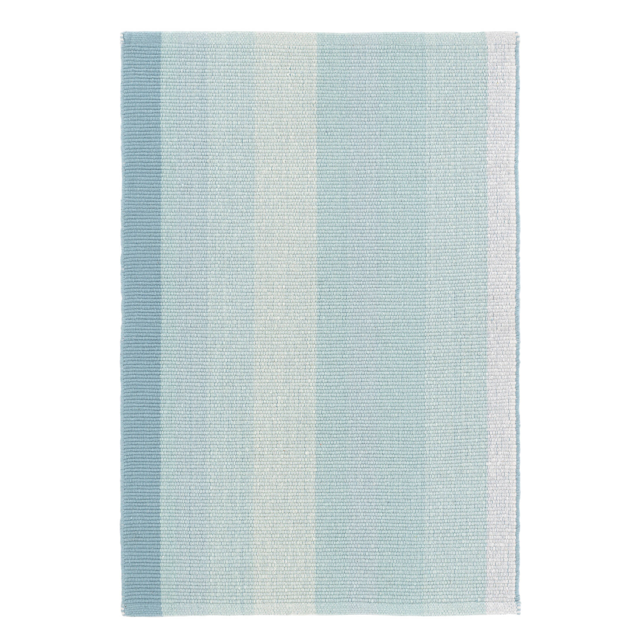 Shore Stripe Handwoven Cotton Rug | Sky Blue – Annie Selke