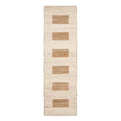 Milo Handwoven Jute/Cotton Rug | Ivory