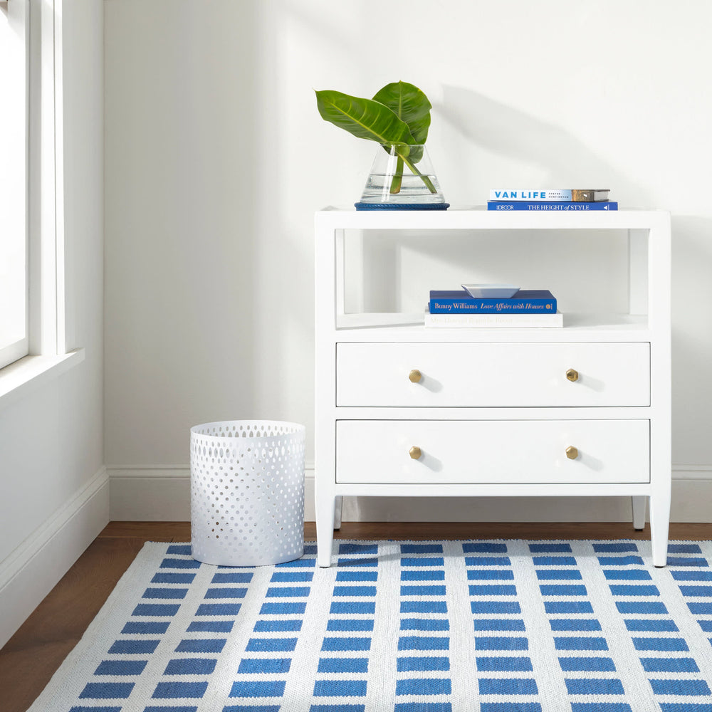 Titto Handwoven Indoor/Outdoor Rug | French Blue