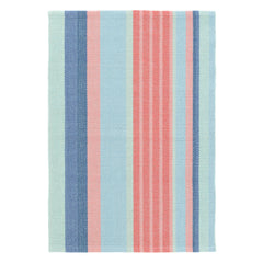 Aruba Stripe Handwoven Cotton Rug | Multi