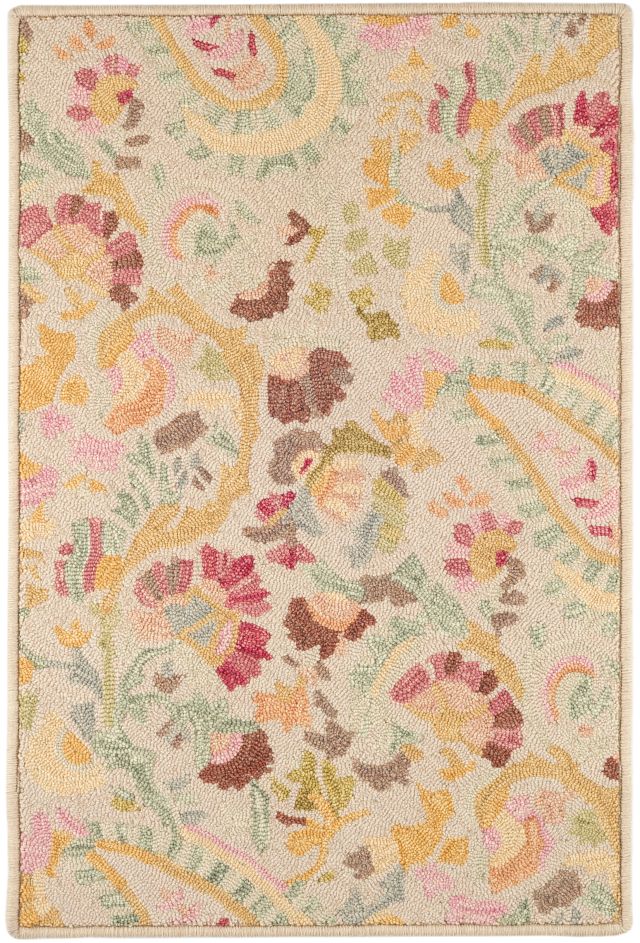 Ines Multi Hand Micro Hooked Wool Custom Rug Swatch