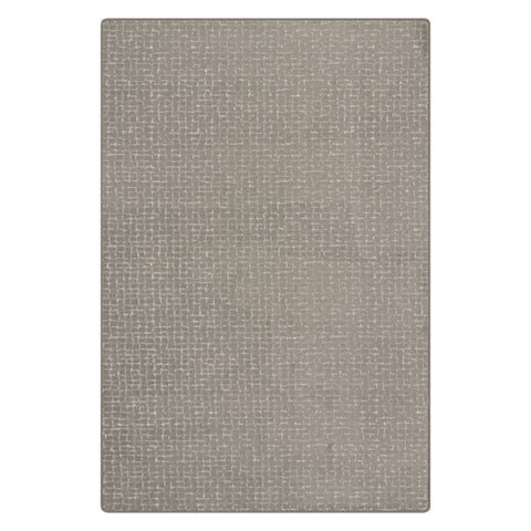 Chickadee Checked Custom Rug | Grey