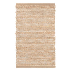 Simba Handwoven Jute Rug | Ivory